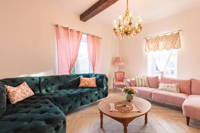Coin salon dans l'établissement Logement PRO, Travailleur, En semaine uniquement