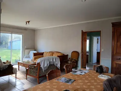 Un ou plusieurs lits dans un hébergement de l'établissement The call of the sea 3 bedrooms, sleeps 6 beach