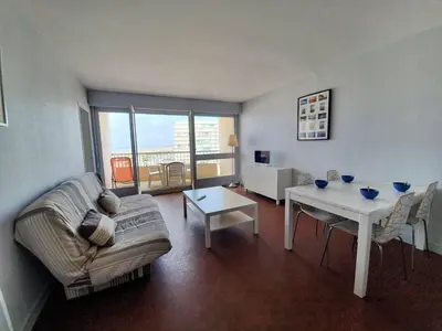 Coin salon dans l'établissement SJ710-020 - Appart 2 pièces 5 couchages - SAINT JEAN DE MONTS