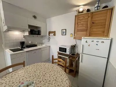 Cuisine ou kitchenette dans l'établissement SJ590-061 - Mais 3 pièces 4 couchages SAINT JEAN DE MONTS
