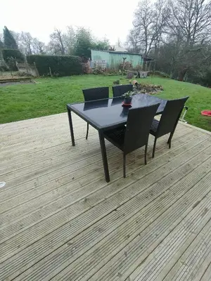 Jardin de l'établissement Chez Sylvie