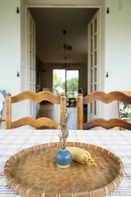 Coin salon dans l'établissement Maison vendéenne familiale