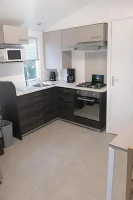 Plan de l'établissement Le Cocon des Pins - Mobilhome 6 pers, piscine