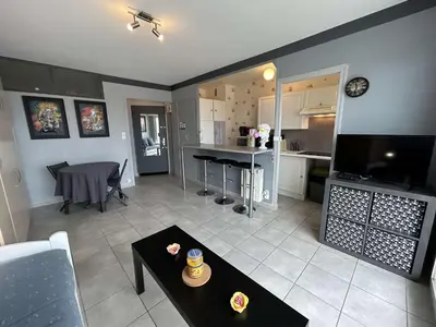 Cuisine ou kitchenette dans l'établissement SJ170-02G - Appart Studio-cabine 4 couchages SAINT JEAN DE MONTS