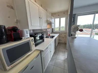 Cuisine ou kitchenette dans l'établissement SJ170-02G - Appart Studio-cabine 4 couchages SAINT JEAN DE MONTS