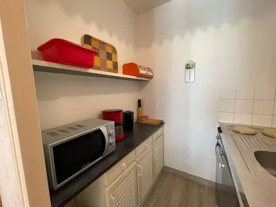 Cuisine ou kitchenette dans l'établissement SH380-124 - Appart 2 pièces 4 couchages - SAINT HILAIRE DE RIEZ