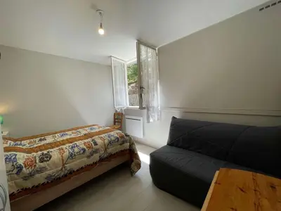 Coin salon dans l'établissement SH210-06B - Appart 2 pièces 5 couchages SAINT HILAIRE DE RIEZ
