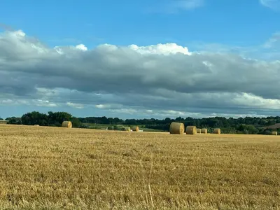 Paysage naturel près de la maison de vacances