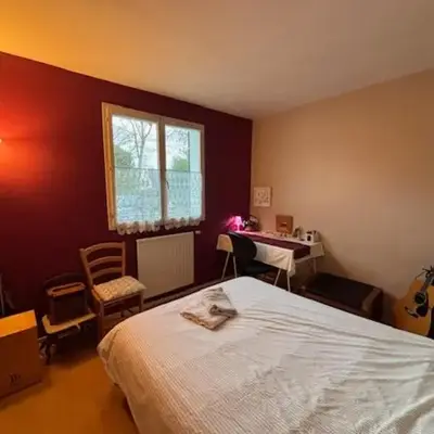Chambre lit double