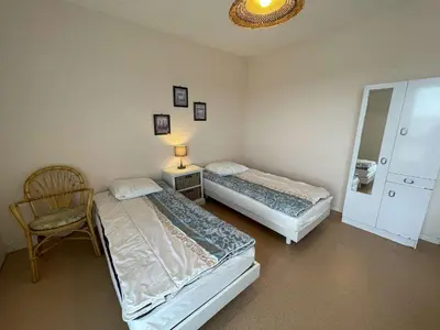 Un ou plusieurs lits dans un hébergement de l'établissement SJ460-462 - Appart 2 pièces 4 couchages SAINT JEAN DE MONTS