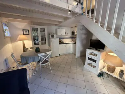 Cuisine ou kitchenette dans l'établissement SH310-016 - Maison 2 pièces-mezz 5 couchages - Saint Hilaire de Riez
