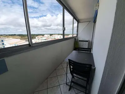 Balcon ou terrasse dans l'établissement SH130-145 - Appart studio 4 couchages - SAINT HILAIRE DE RIEZ