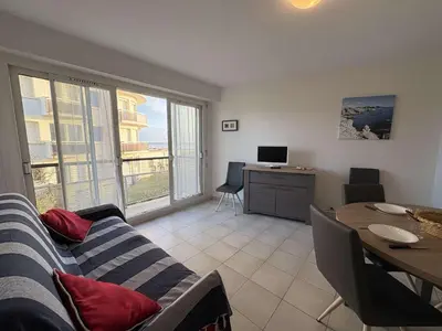 Télévision ou salle de divertissement dans l'établissement SJ240-054 - Appart 2 pièces 4 couchages - SAINT JEAN DE MONTS