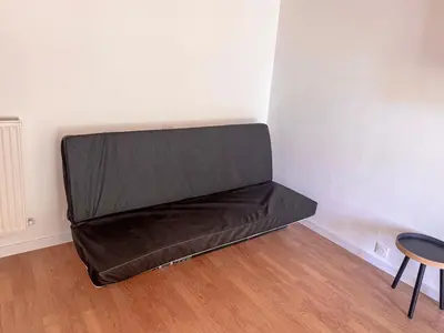 Coin salon dans l'établissement Gite à la campagne 4-5 personnes 20 min parc