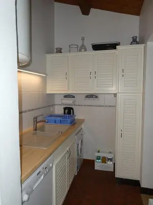 Cuisine ou kitchenette dans l'établissement BA000-08B Mais 3 pièces- 6 couchages BARBATRE