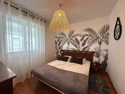 Un ou plusieurs lits dans un hébergement de l'établissement SG380-209 Appart 3 pièces 4 couchages COEX