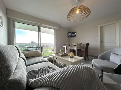Coin salon dans l'établissement SG380-209 Appart 3 pièces 4 couchages COEX