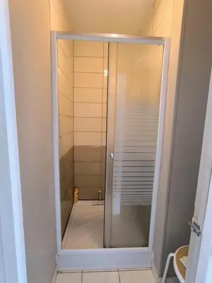 Salle de bains dans l'établissement L' Appartement