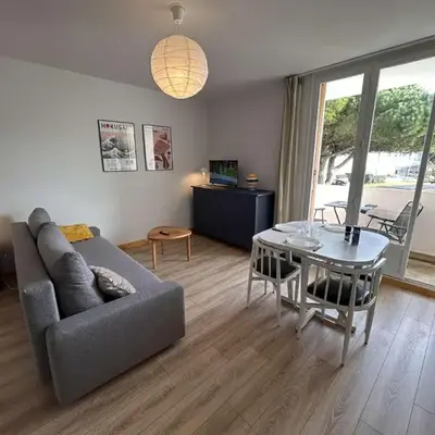 Studio avec cabines - 4 personnes - Parking - Proche plage - FR-1-224C-367