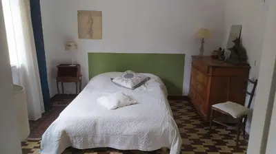Un ou plusieurs lits dans un hébergement de l'établissement Mais 3 pièces - 6 couchages NOIRMOUTIER EN L'ILE