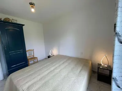 Un ou plusieurs lits dans un hébergement de l'établissement SJ390-066 - Appart 4 pièces 7 couchages - SAINT JEAN DE MONTS