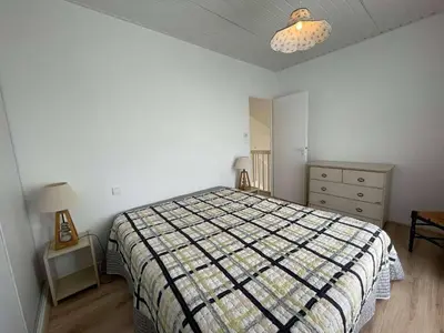 Un ou plusieurs lits dans un hébergement de l'établissement SJ390-066 - Appart 4 pièces 7 couchages - SAINT JEAN DE MONTS