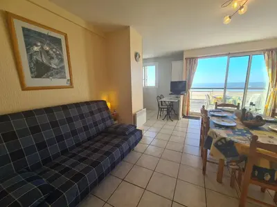 Coin salon dans l'établissement SJ230-025 - Appart 3 pièces 6 couchages - SAINT JEAN DE MONTS
