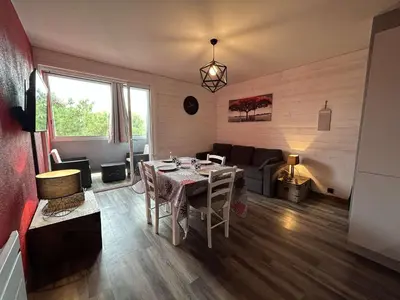 Coin salon dans l'établissement SH210-19E - Appart 2 pièces 4 couchages SAINT HILAIRE DE RIEZ