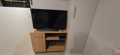 Télévision ou salle de divertissement dans l'établissement Sejour au Bois Dormant 88