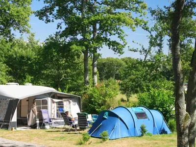 Paysage naturel près de le camping