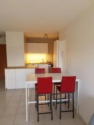 Cuisine ou kitchenette dans l'établissement Le Clos de la Corderie Tout à Pied