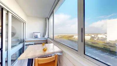 Balcon ou terrasse dans l'établissement Studio du Large