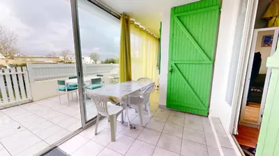 Balcon ou terrasse dans l'établissement Abri des Galees