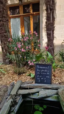 Jardin de l'établissement Les Pénates de Loire