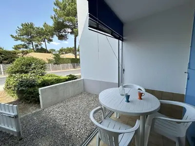 Balcon ou terrasse dans l'établissement SJ260-199 - Appart 2 pièces - 4 couchages SAINT JEAN DE MONTS