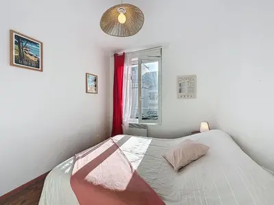 Un ou plusieurs lits dans un hébergement de l'établissement Holiday Home Le Sémaphore by Interhome