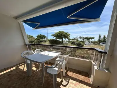 Balcon ou terrasse dans l'établissement SJ680-004 - Appart Studio 4 couchages SAINT JEAN DE MONTS