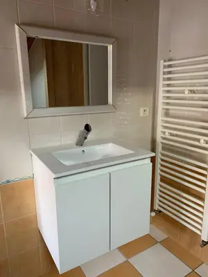 Salle de bains dans l'établissement La Maréchale