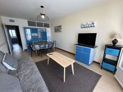 Télévision ou salle de divertissement dans l'établissement SJ600-021 - Appart 2 pièces 5 couchages SAINT JEAN DE MONTS