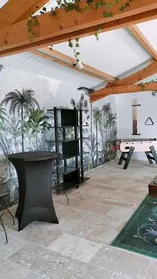 Plan de l'établissement Near Nantes House in vineyards with Pool