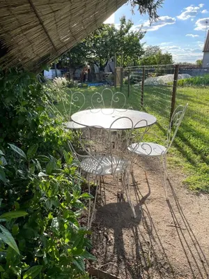 Jardin de l'établissement Maison 100m2 chez Gaston