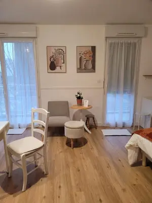 Coin salon dans l'établissement Studio Nantes Beaujoire