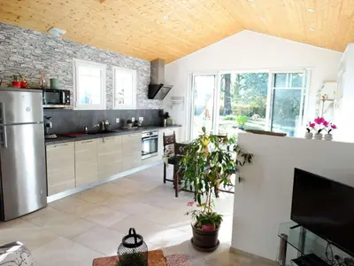 Cuisine ou kitchenette dans l'établissement HELICE - Saint Hilaire de Riez