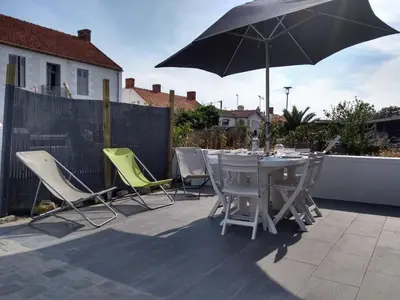 Terrasse ou espace extérieur de l'établissement GU000-47N- Mais-3 pièces - 57m2 - 5 personnes -La Guérinière