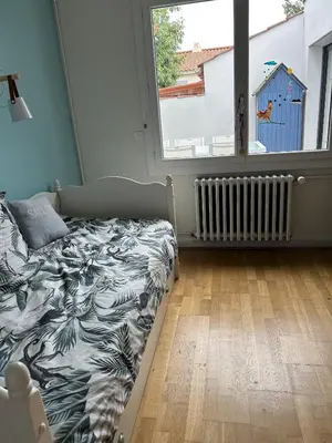 Un ou plusieurs lits dans un hébergement de l'établissement La Villa Estran
