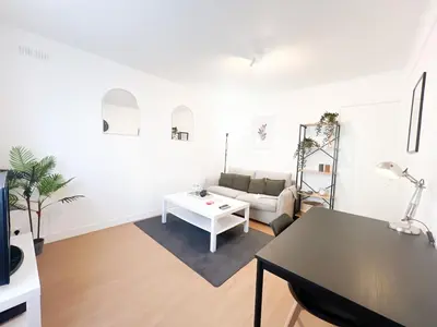 Coin salon dans l'établissement Votre cocoon à 10 min de St-Nazaire