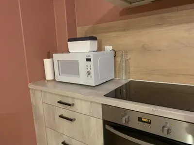 Cuisine ou kitchenette dans l'établissement La Maréchale