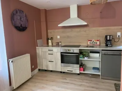 Cuisine ou kitchenette dans l'établissement La Maréchale