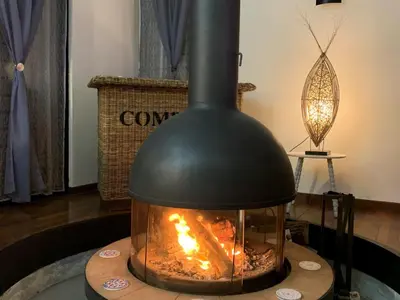 Plan de l'établissement Gîte de Charme avec Cheminée et Spa en Campagne - FR-1-306-1333