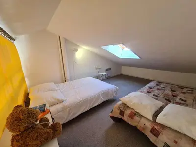 Un ou plusieurs lits dans un hébergement de l'établissement SH174-067 - Mais 2 pièces mezz 6 couchages SAINT HILAIRE DE RIEZ